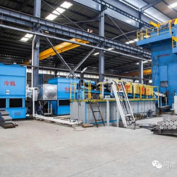 車(chē)輪鍛造碾壓復(fù)合工藝智能化流水線